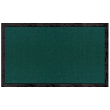 United Visual Products Combo Board, 18"x24", Bronze Frame/Black Porcelain & Cork UVDECORK1824BZ-BLKPORC-CORK